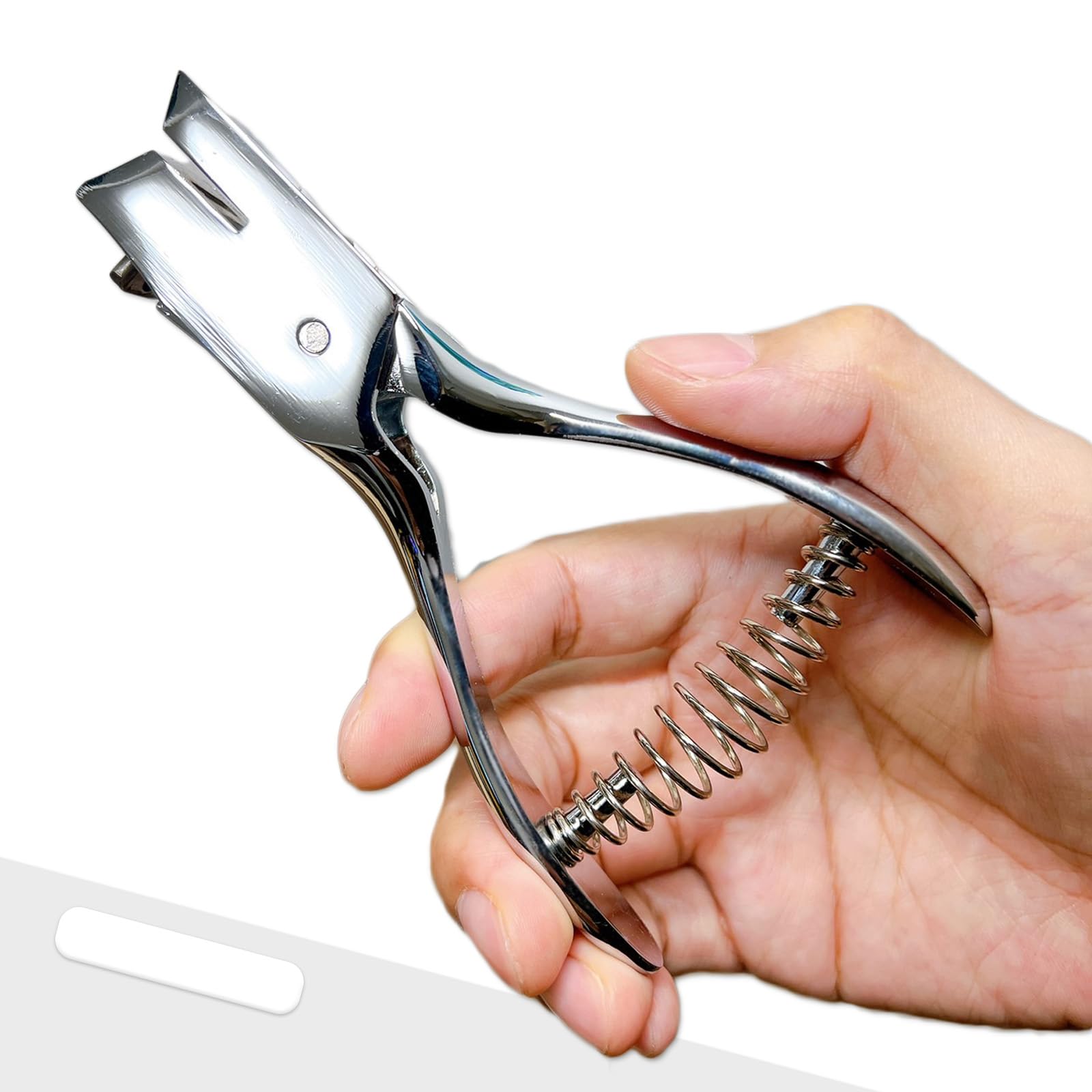 Amazon.co.jp: NyaNoir 穴あけパンチ 楕円 3mm × 15mm 1穴 紙 厚紙